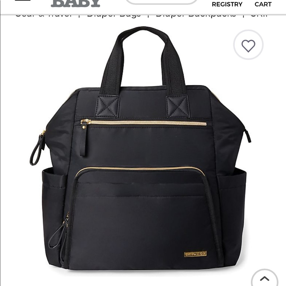 Skip Hop Mainframe Wide Open Backpack New